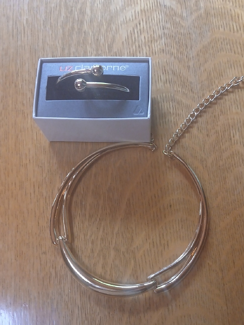 Liz Claiborne Gold-tone Bracelet And necklace